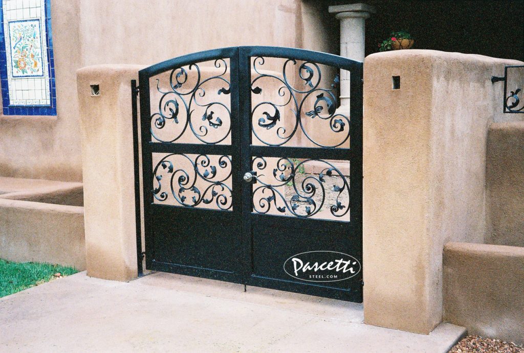 residential double gate single lockbox