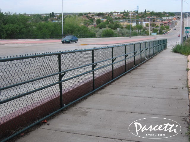 commercial railings pedestrian bridge railings santa rosa