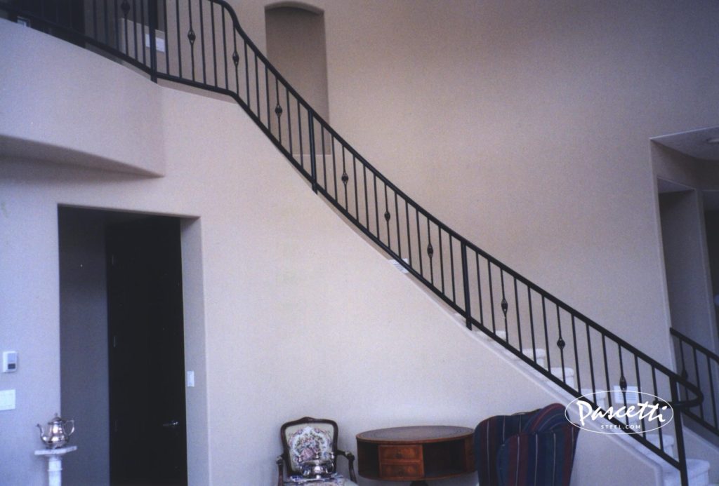 steel stair rails