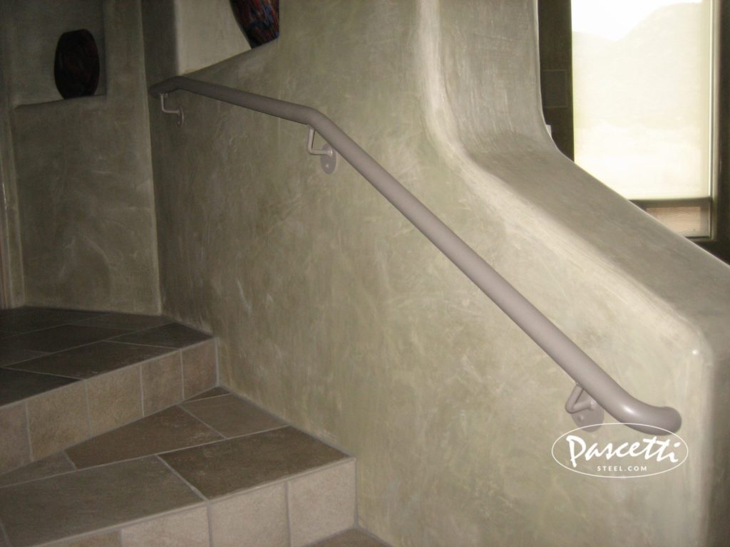 powder coated handrail