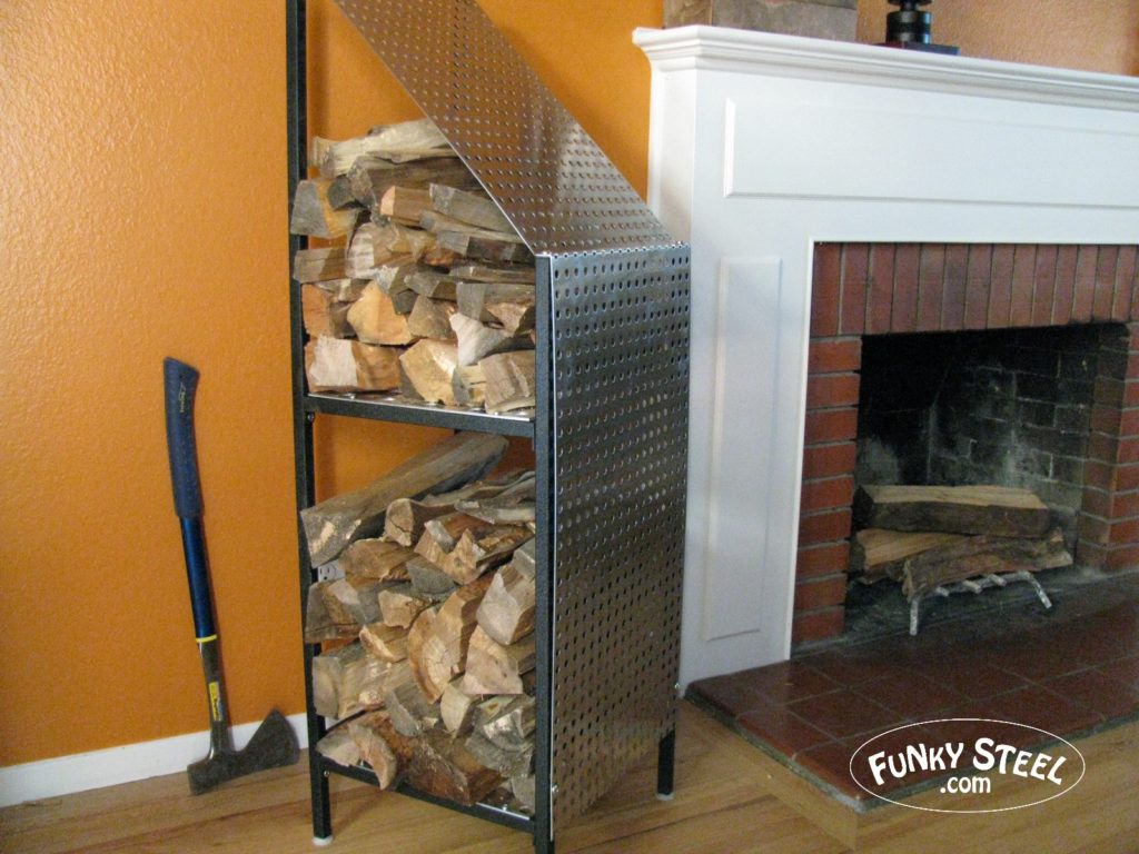 small firewood rack