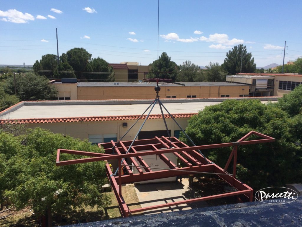 hvac frame Jett Hall Las Cruces NMSU