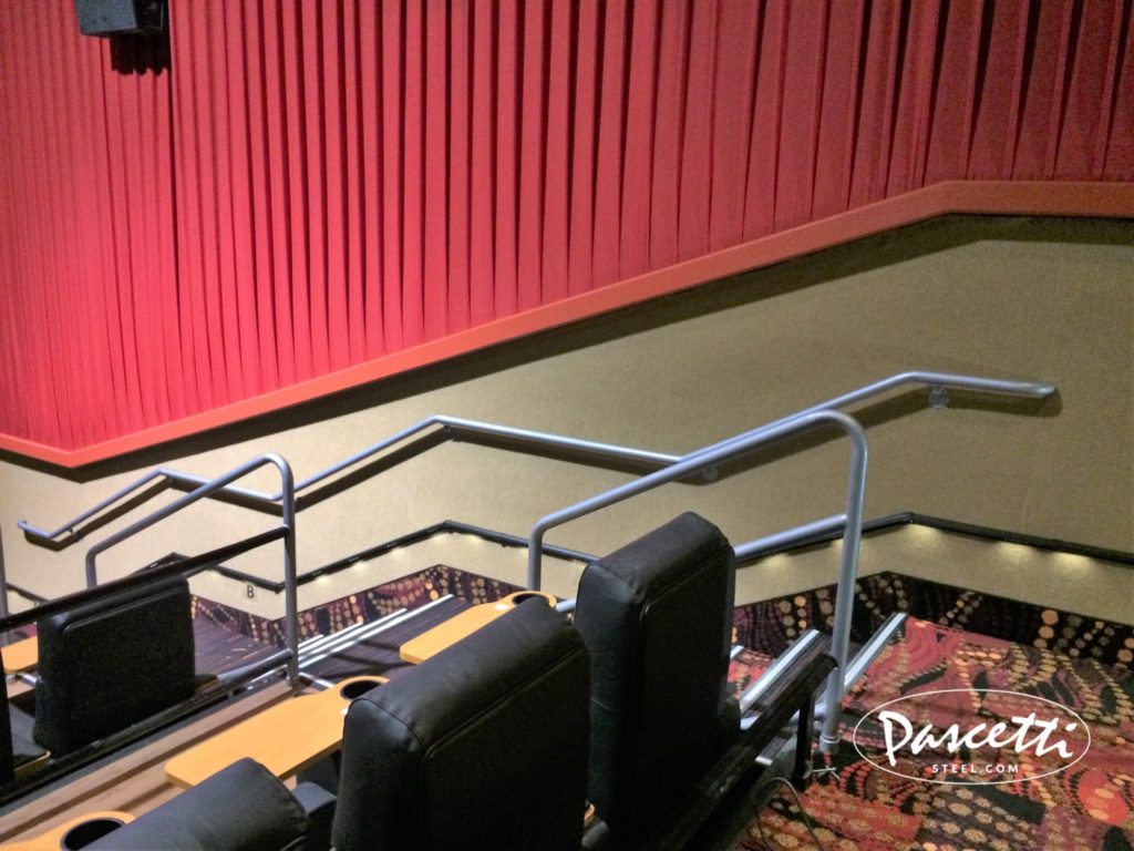 commercial-steel-railings-regal-cinemas-cottonwood-stadium-ada-compliant-handrails